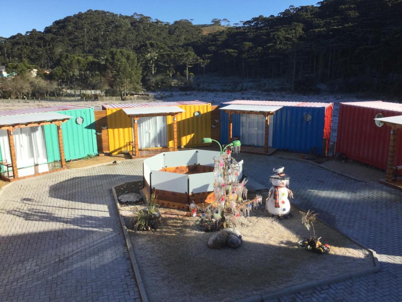 Villa Dos Ventos Hospedagem Container Bom Jardim da Serra Exterior photo